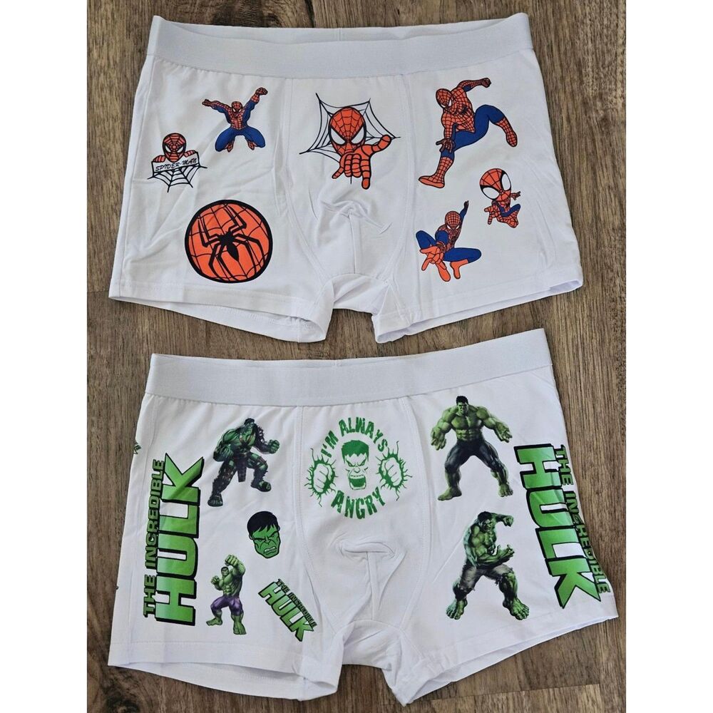 New 2 Pair Boys Teen Mens Sz Medium Underwear Bikini Boxer Briefs Custom Made